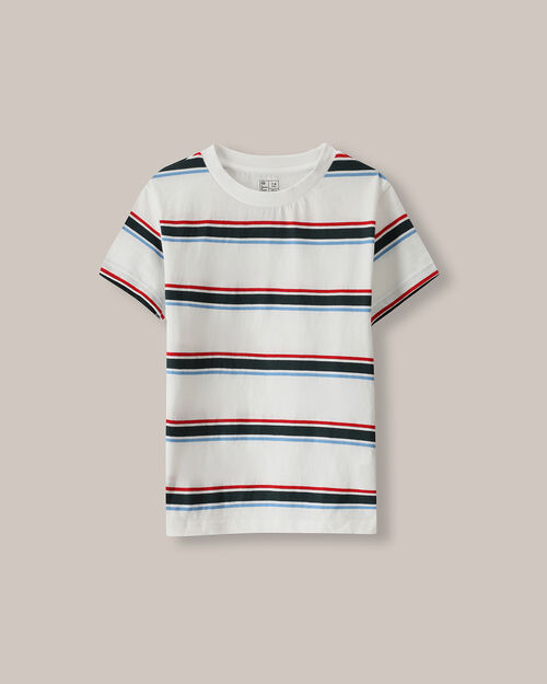 Playera Rayas Manga Corta